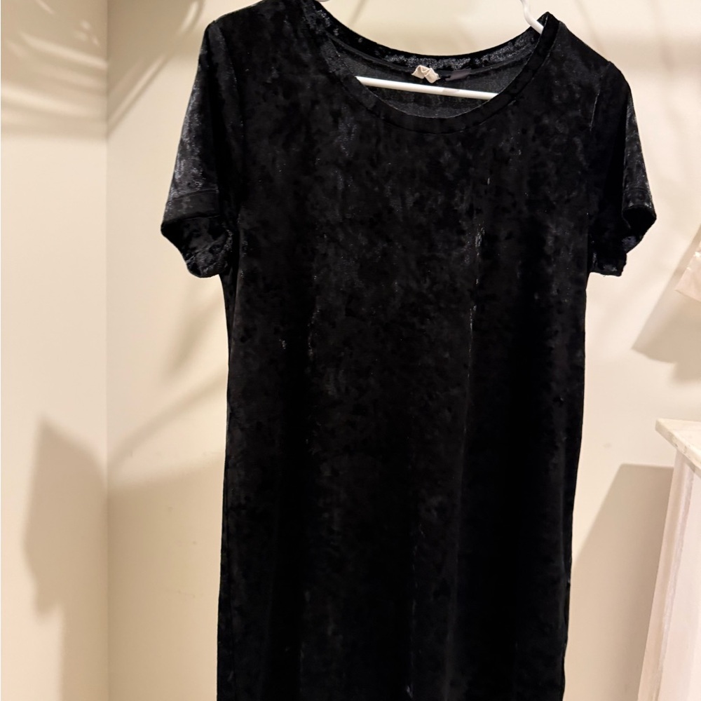 Roxy Black Velvet Dress